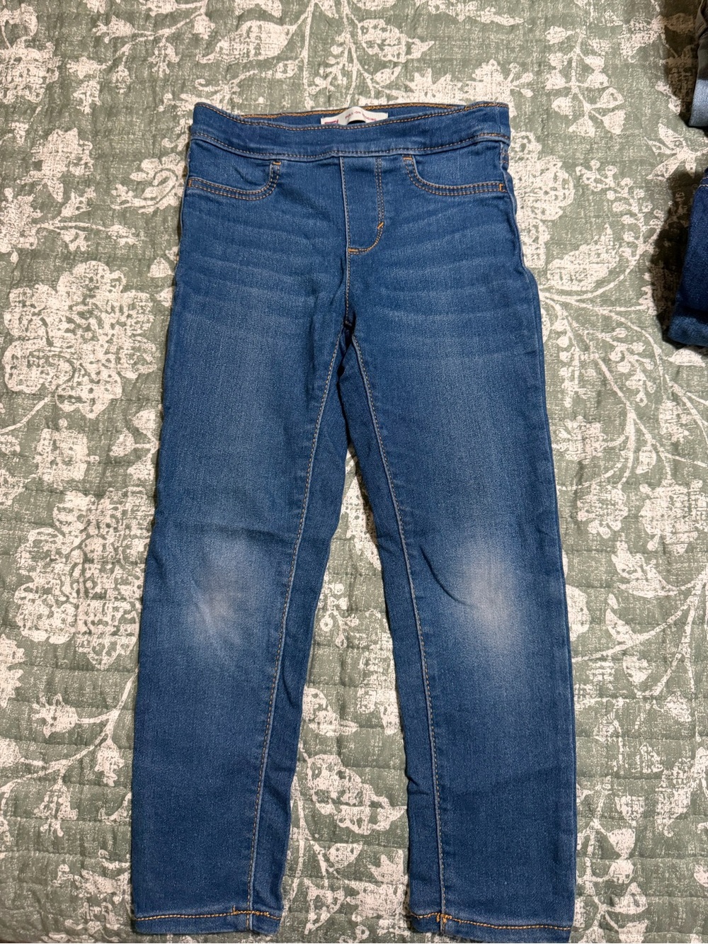 Levi's Mid Blue Skinny Jeans for Little Girls